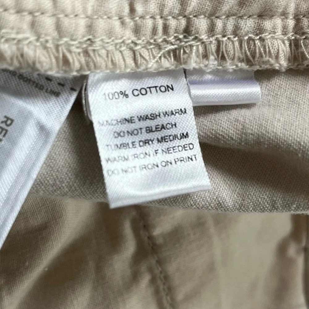 Ann Taylor LOFT Cream Women's Bermudas size 10